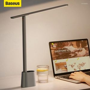 Lampes de table Baseus lecture lampe de bureau LED chargeable Smart Automatice gradation armoire lumière nuit pour placard garde-robe