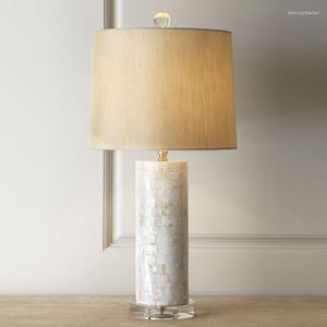 Tafellampen Slaapkamer Bedroom Creatieve moderne Persoonlijkheid Warm licht Lamp Woonkamer Studiemodel Shell