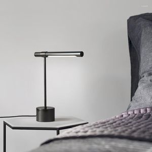 Tafellampen slaapkamer lamp licht luxe high-end eenvoudige 2023 modern alom koper negisch bedde bureau