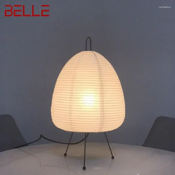 Lampes de table Belle Lumières modernes Creative Japan Style LED Simple Desk Lampe For Decor Home Salon Room Hautay Chambre