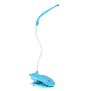 Lampes de table lampe bleue lampe USB LED 16 avec lite de lit à clips Light Light