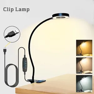 Lampes de table Bright USB à alimentation flexible à la lampe debout Éclair