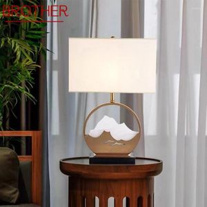 Tafellampen broer Chinese stijl lamp persoonlijkheid creatieve woonkamer slaapkamer led decoratie bureau licht licht