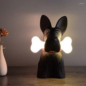 Tafellampen cartoon puppy lamp kinderen prinsesbed