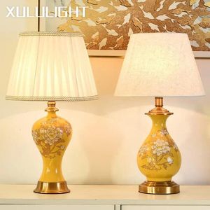 Tafellampen keramische lamp