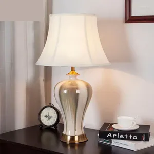 Lampes de table chinois lampe céramique salon chambre à coucher