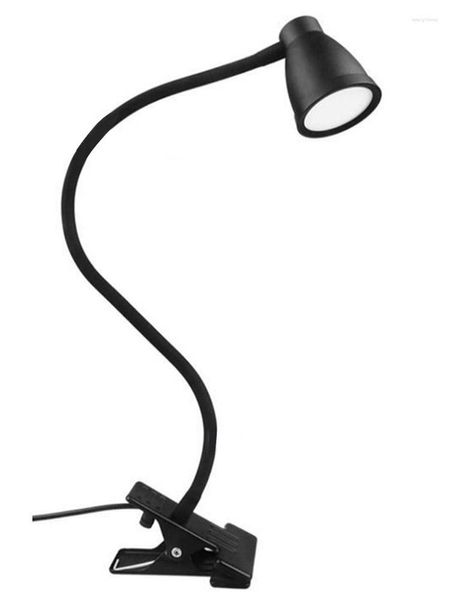 Lámparas de mesa, lámpara con Clip, luz LED, ángulo ajustable, USB, Plug And Play para uso en portátiles, estudio Flexible, lectura, luces de libros, protección ocular