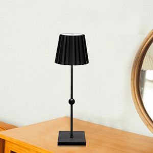 Lampes de table lampe sans fil lampe en haut 16h de l'atmosphère minimaliste Lumière USB Chargement de chevet moderne dimmable pour la chambre à la maison