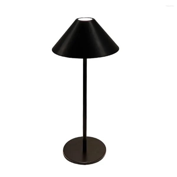 Lampes de table lampe sans fil lampe USB rechargeable étape sans étape de bureau LED moderne pour le restaurant buffet bar café
