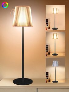 Tafellampen draadloos lamp draadloos aanraak nachtkastje grb dimable oplaadbare batterij bediende led night light ip54 waterdicht