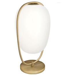 Lampes de table créatives or cuivre moderne mode lampe de bureau pour chambre chevet étude salon décor à la maison lumières TA199
