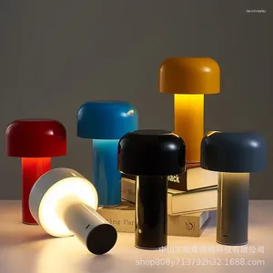 Lampes de table créatives USB Charges tactile Color Couleur décorative Bar Bureau de bureau