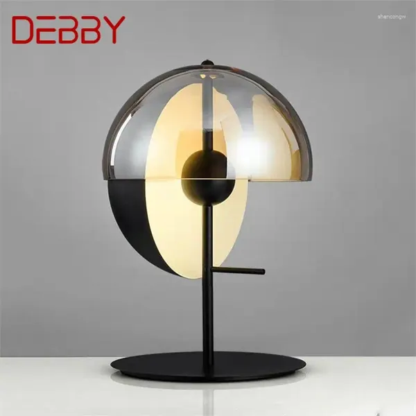 Lampes de table Debby Design de chambre à la lampe moderne E27 Desk Light Home Light Lighting Decorative for Foyer Living Room Office