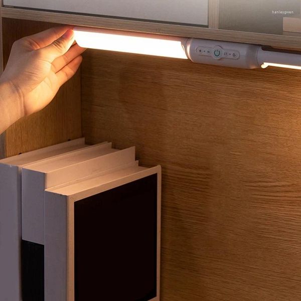 Lámparas de mesa Lámpara de escritorio Colgante LED Doble cabeza Estudio Dormitorio Brillo Regulable Lectura Noche