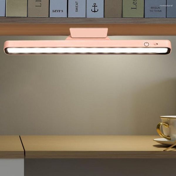 Lampes de table lampe de bureau suspendue magnétique LED armoire lumière nuit pour placard garde-robe Protection des yeux lecture