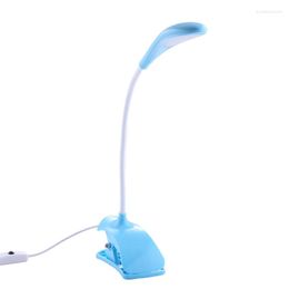Tafellampen bureaulamp usb clip led creatief licht lezen van het hoofd een bed dat een oog kleine nacht beschermen