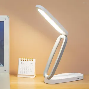 Lampes de table Lampe de bureau portable à lumière variable LED haute luminosité avec fonction continue 3 températures de couleur pour la lecture