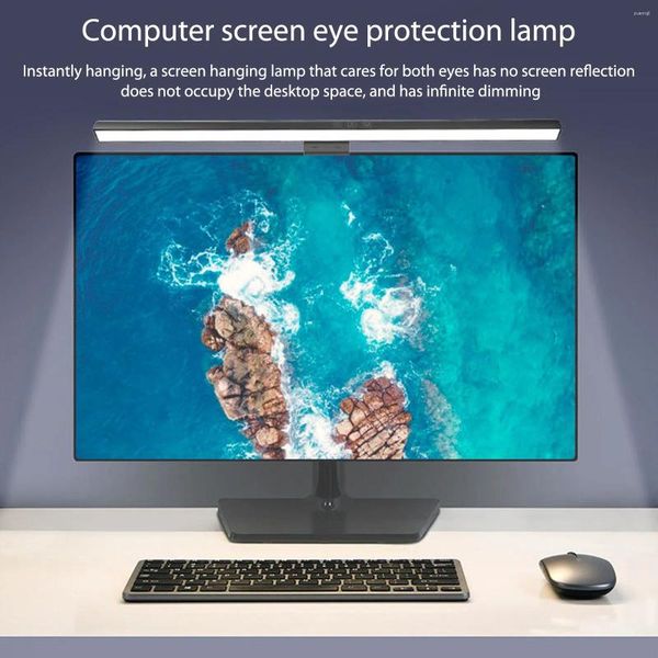 Table Les lampes de table Autorage du moniteur d'ordinateur de barre d'écran d'écran USB Protection oculaire sans refoulement Home Office for Study ordinateur portable