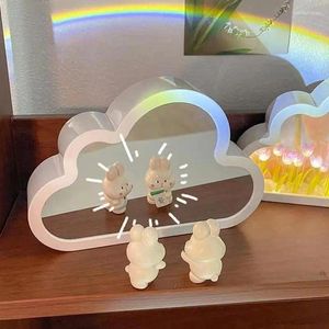 Tafellampen DIY-materiaal Creatieve wolk Tulpen Nachtlampje Decoratieve spiegels Po Frame LED-dressing