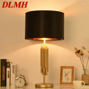 Lampes de table dlmh lampe à gradation contemporaine LED CRÉATIF CRIME