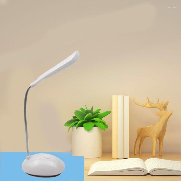 Lampes de table EW chambre chevet mini lampe bureau travail étude veilleuse simple créatif pliant étudiant protection des yeux