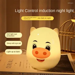 Tafellampen oogbescherming kleine nachtlamp led bureau cartoon creatief geschenk-reddende beddamp lamp bureaublad