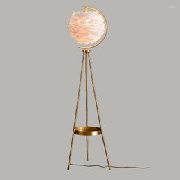 Tafellampen veer vloer lamp slaapkamer prinses woonkamer decoratie designer kunstsfeer