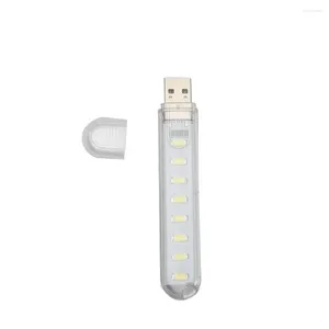 Lampes de table Éclairage en plastique flexible pour ordinateur lampe à LED USB