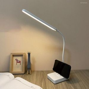 Lampes de table lampe pliante lecture pliable antirouille haute sensibilité enfants lumière LED pour la décoration de la maison