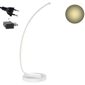 Lampes de table Conception de panier suspendu Lumières LED Lampe de bureau à intensité variable pour lits à bouton tactile