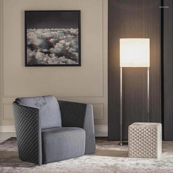 Lampes de table Haut de gamme gravé en acier inoxydable élégant villa salon chambre lampadaire