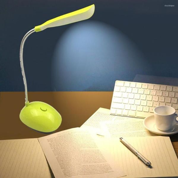 Lampes de table Lampe de bureau de lecture de haute qualité En plastique Sûr Écologique Réglable Lumière LED flexible Léger