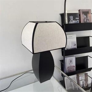 Tafellampen hjyviotine middeleeuwse lamp vintage stof Chinese stijl woonkamer studeerkamer slaapkamer bureau licht luxe EU/UK/AU/US plug