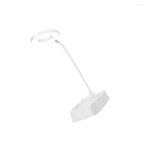 Lampes de Table réglables pour le bureau et la maison, 5W, lampe de lecture, ampoule circulaire Rechargeable, veilleuse, accessoires d'éclairage