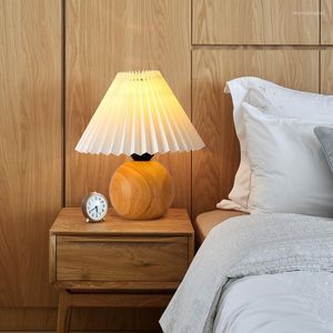 Tafellampen homhi creatief Japans bed led lamp indoor mesa para decoreren houten licht htl-080