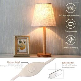 Lampes de table Lampe de bureau LED domestique USB chargeant la lumière d'ambiance à distance réglable avec abat-jour en lin pour salon chambre