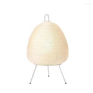 Tafellampen Japanse akari Noguchi lamp slaapkamer bedkamer bed omgeving verlichting rijst papier bureau licht huis el decor lichten e27