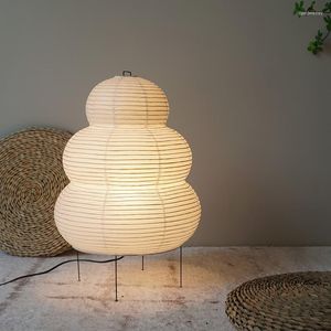 Tafellampen Japans Design Akari Noguchi Yong Lamp Witte Rijstpapier Decoratieve Bureaulampen Voor Slaapkamer Woon/Eetkamer Studie Loft