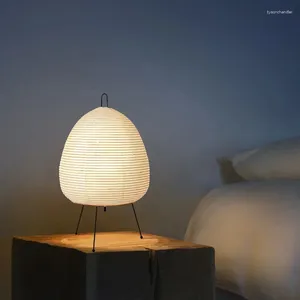 Tafellampen Japanse rijstpapieren lantaarn Led-lamp Woonkamer Slaapkamer Nachtkastje Studie El Homestay Statief Vloerkunst Creatief Decor