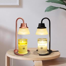 Lampes de table Kc Ce Amazing Scents Indoor Decor Gradation Fragrance Burner Lamp Simple Jar Candle Melting Warmer