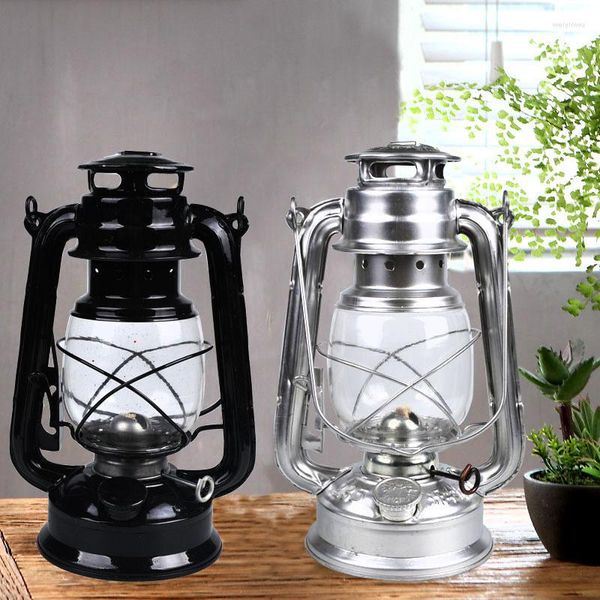 Lampes de table Kerosene Lantern Masthead Nostalgique Camping Light Tente extérieure d'urgence