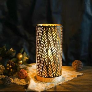 Tafellampen Lamp Werkt op batterijen Decoratief Snoerloos Voor Bruiloften Feest Patio Tuin Binnen Buiten Bruiloft Woondecoratie