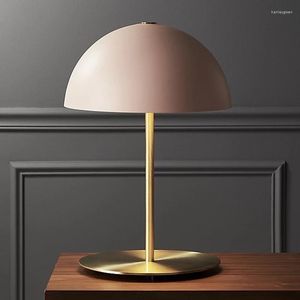 Lampes de table Lampe Chambre Coeur Lit Intelligent Fleur Chambre Décoration Vert Céramique Orange Lave