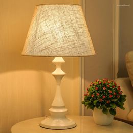 Tafellampen lamp bedbed Europees stijl retro led licht bureau voor slaapkamer woonkamer baby lamparas de mesa