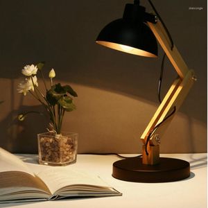 Tafellampen lamp E27 25W vouw verstelbare stand bureauverlichting met swing lange arm zakelijke kantoorstudie Desktop Light MJ1009