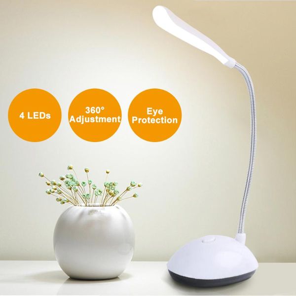 Lampes de table Lampe LED Bureau Protection des yeux Batterie Lecture Livre Lumières 2022 Morden LampTable LampsTable