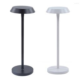 Tafellampen Lamp Moderne Minimalistische Stijl Oogbescherming LED USB Oplaadbaar IP54 Ergonomische Leeslamp Voor Woonkamer