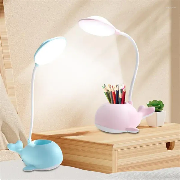 Lampes de Table lampe Portable mignon créatif pour étudiant dortoir chambre outils d'éclairage dessin animé bureau Protection des yeux cadeau