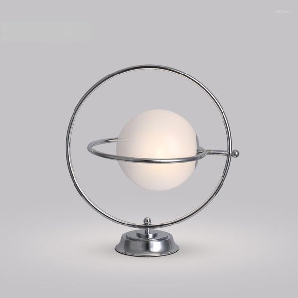 Lampes de table Lampe Post-Moderne Minimaliste Designer Creative Showroom Salon Chambre Rotatif Artistique