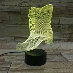 Tafellampen Lamparas de Mesa Desk 3D lamp acrylavond voor kinderkamer kerstcadeaus kinderen